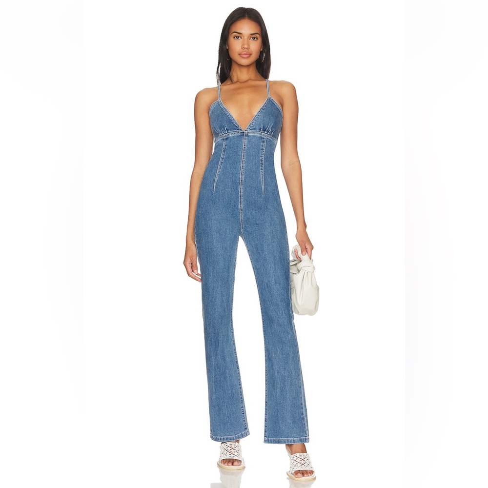 MORE TO COME- Chiara Tie Back Jumpsuit